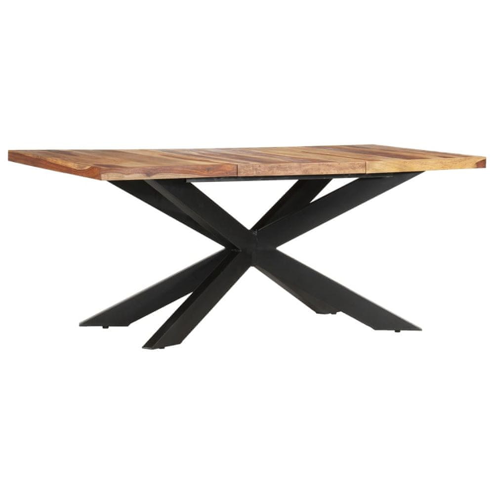 Petromila vidaXL Jedálenský stôl 180x90x76 cm sheeshamový masív 